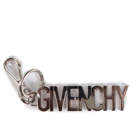 Givenchy Carabiner Keyring Keychain Used 